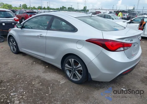 2014 Hyundai Elantra Gs/Se z USA, uszkodzony, nr VIN KMHDH6AH3EU023995